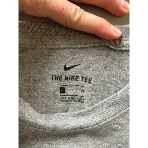 Nike WSH Soto 22 Cherry Blossom T-Shirt The‎ Nike Tee Gray XL - Picture 3 of 5